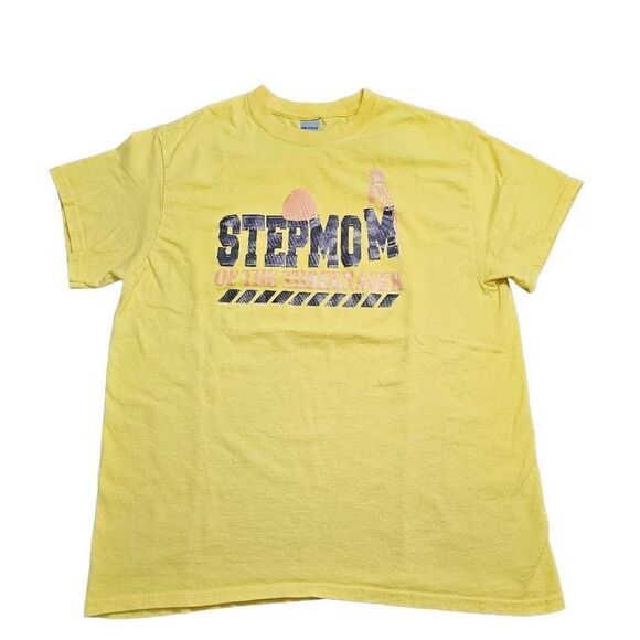 Stepmom to Threenager Birthday Party Tee For Stepmom 3 Three Year Olds Party EUC - Picture 1 of 5